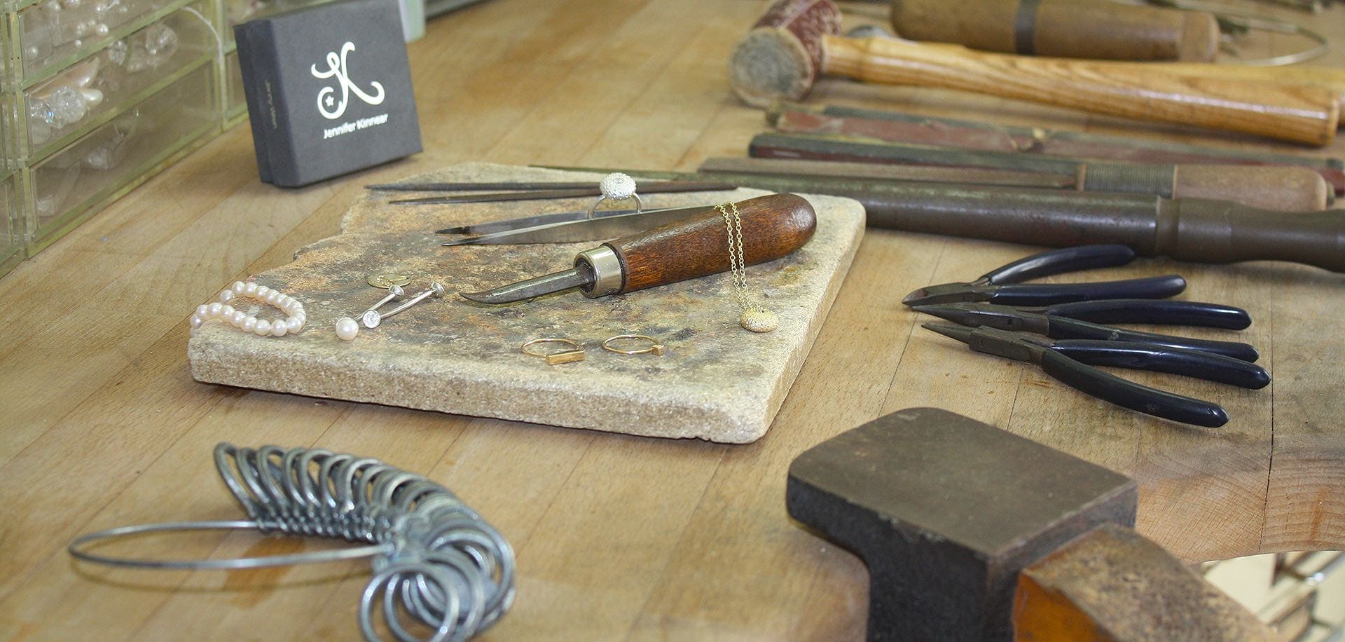 Work Station - Jennifer Kinnear Jewellery
