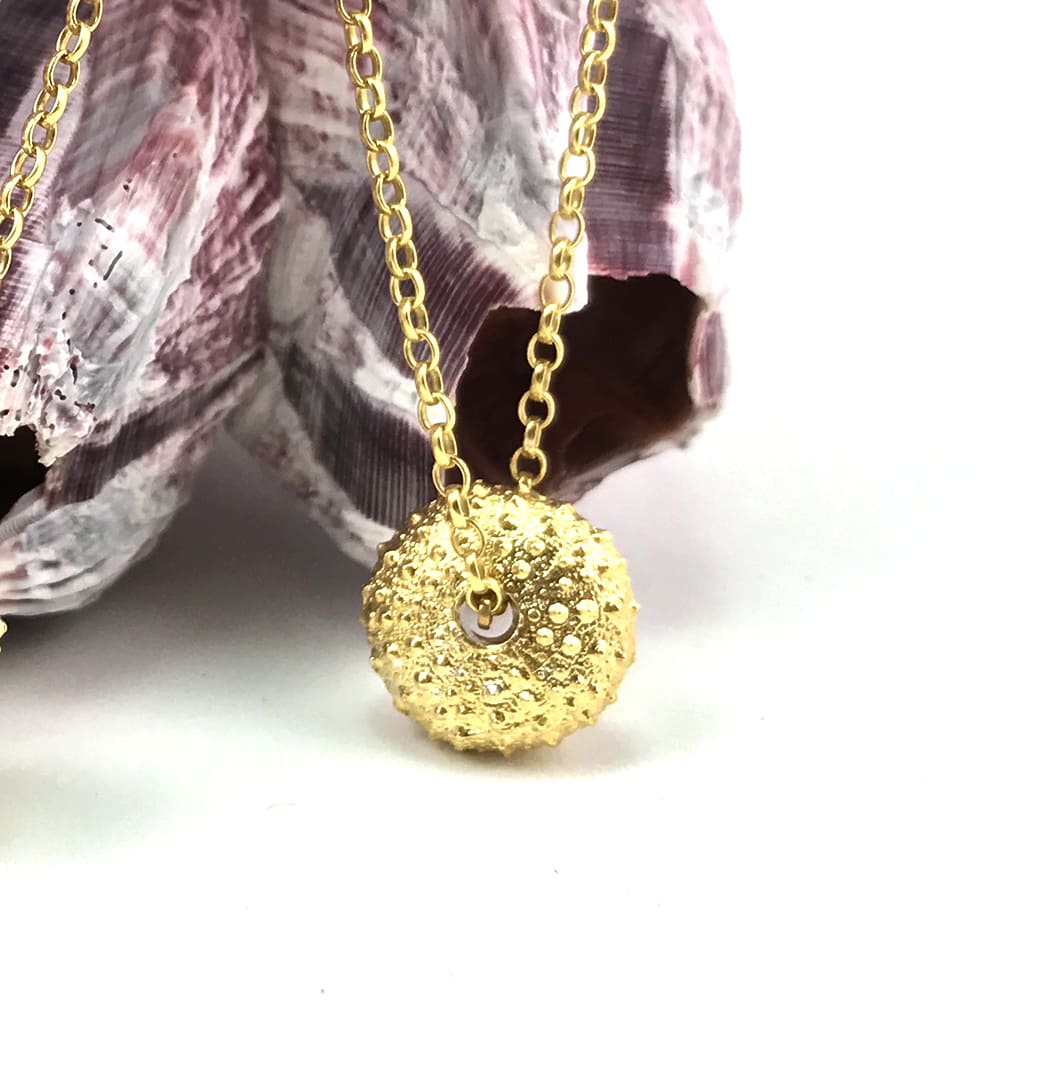 Sea urchin necklace - Ocean Collection - Jennifer Kinnear Jewellery