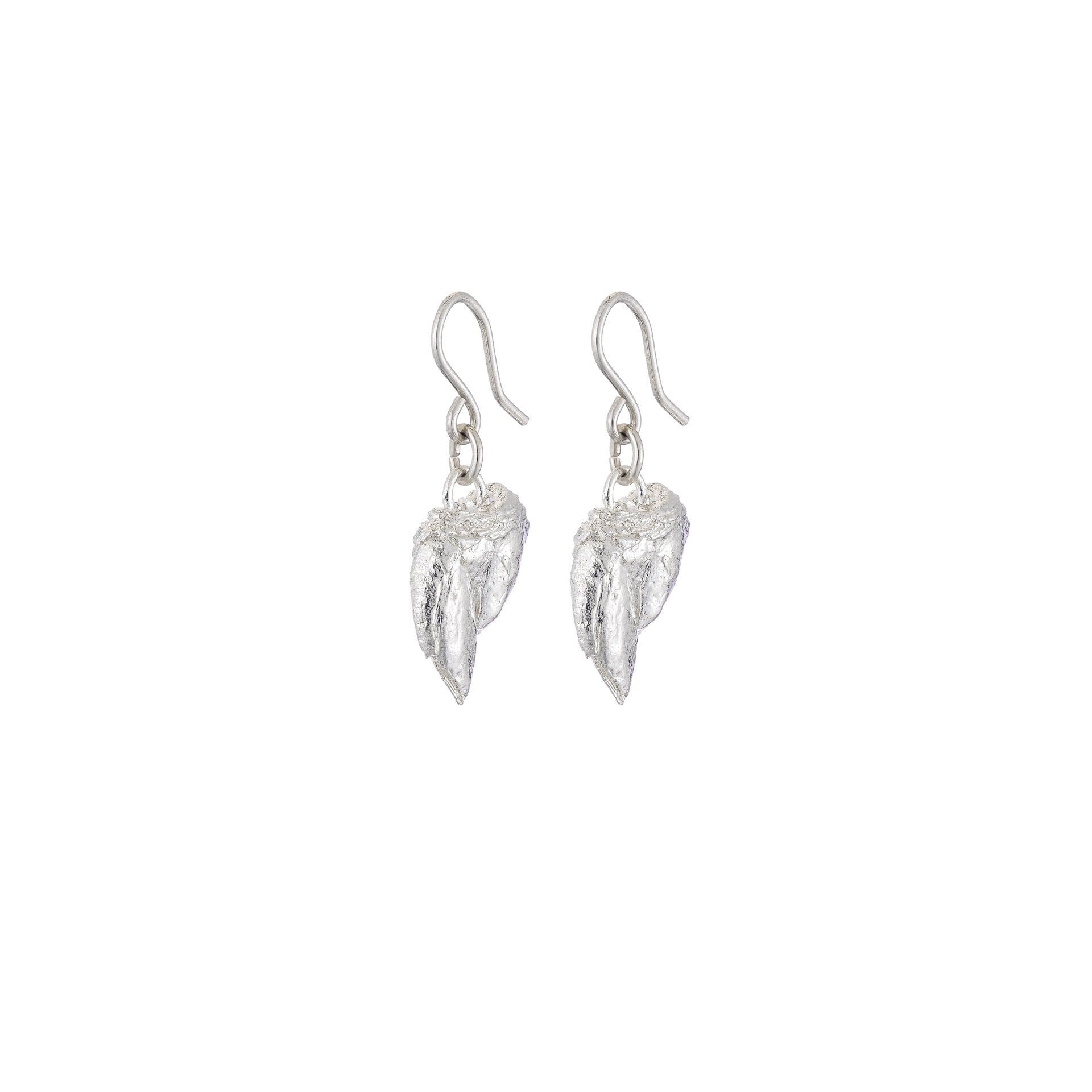 Silver Percebes Earrings - Ocean Collection - Jennifer Kinnear Jewellery