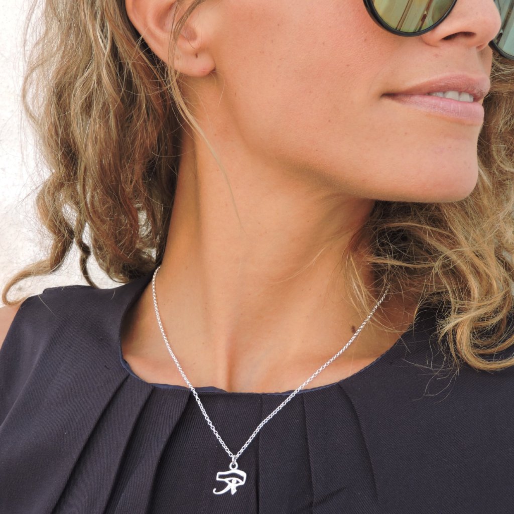 Egyptian Eye - necklace - charms collection - Jennifer Kinnear Jewellery