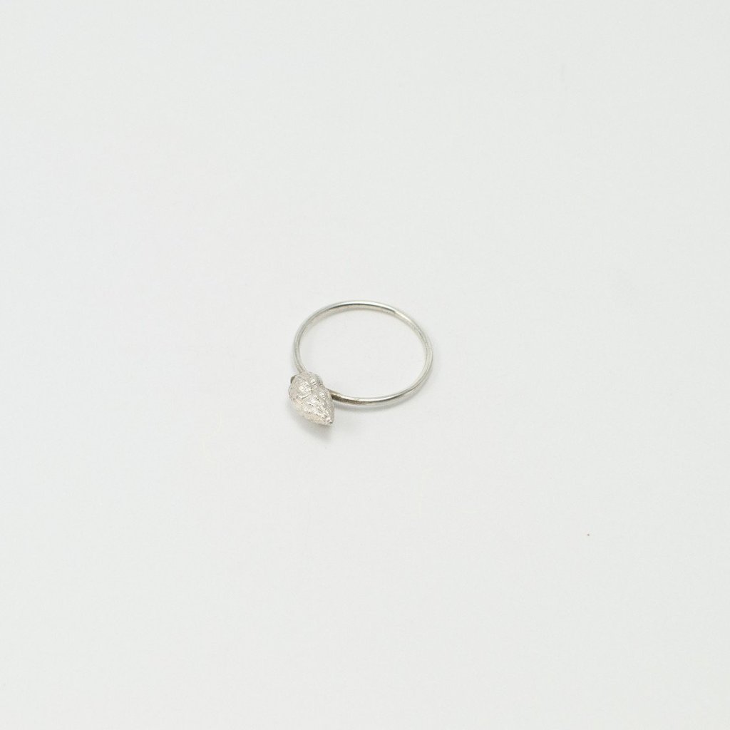 WHELK SHELL ring - silver - Jennifer Kinnear Jewellery - shell collection