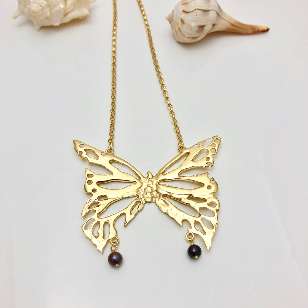 LARGE BUTTERFLY Necklace