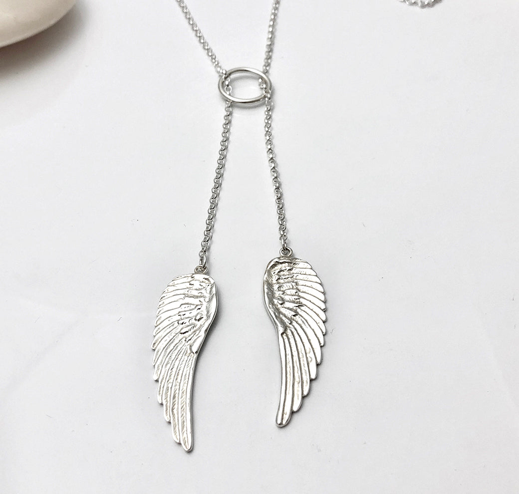 DOUBLE ANGEL WING Necklace